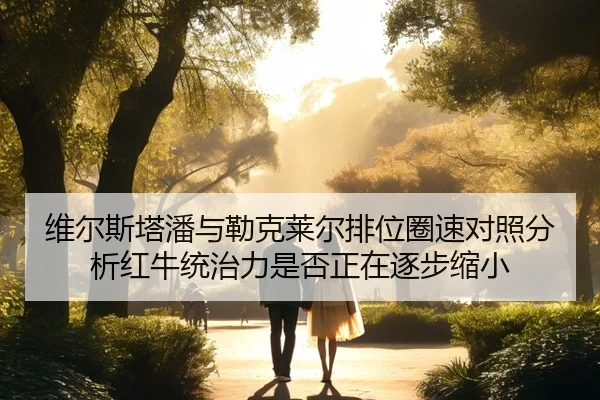 维尔斯塔潘与勒克莱尔排位圈速对照分析红牛统治力是否正在逐步缩小